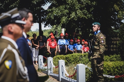 Ceremonia pogrzebowa Powstańców Śląskich – fot. MN/BUWiM