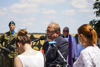Ceremonia pogrzebowa Powstańców Śląskich – fot. MN/BUWiM