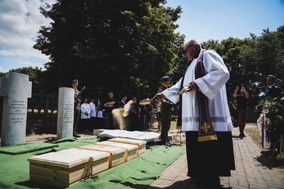 Ceremonia pogrzebowa Powstańców Śląskich – fot. MN/BUWiM