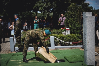 Ceremonia pogrzebowa Powstańców Śląskich – fot. MN/BUWiM