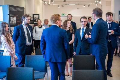 Uroczystość wręczenia nagród w konkursie na Najlepszy Debiut Historyczny Roku – 7 lipca 2021. Fot. Sławek Kasper (IPN)