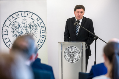 Uroczystość wręczenia nagród w konkursie na Najlepszy Debiut Historyczny Roku – 7 lipca 2021. Fot. Sławek Kasper (IPN)