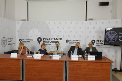 Konferencja naukowa „Czas okupacji i zniewolenia. Żydzi i Polacy w obliczu totalitaryzmów 1939–1956” – Warszawa, 7 lipca 2021. Fot. Piotr Życieński (IPN)