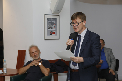 Konferencja naukowa „Czas okupacji i zniewolenia. Żydzi i Polacy w obliczu totalitaryzmów 1939–1956” – Warszawa, 7 lipca 2021. Fot. Piotr Życieński (IPN)