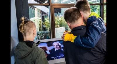 Otwarcie wystawy rzeźb „Obraz Treblinki w oczach Samuela Willenberga” w Państwowym Muzeum na Majdanku. Zdjęcia dzięki uprzejmości Państwowego Muzeum na Majdanku.