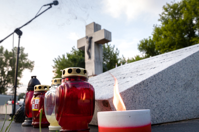 Uroczystości upamiętniające ofiary Zbrodni Wołyńskiej – Warszawa, 11 lipca 2021. Fot. Sławek Kasper (IPN)