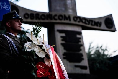 Uroczystości upamiętniające ofiary Zbrodni Wołyńskiej – Warszawa, 11 lipca 2021. Fot. Mateusz Niegowski (IPN)