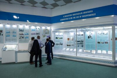 Wizyta delegacji IPN w Uzbekistanie. Fot. Mikołaj Bujak (Muzeum II Wojny Światowej w Gdańsku)