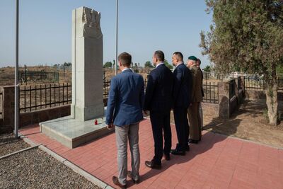Wizyta delegacji IPN w Uzbekistanie. Fot. Mikołaj Bujak (Muzeum II Wojny Światowej w Gdańsku)