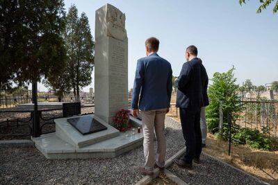 Wizyta delegacji IPN w Uzbekistanie. Fot. Mikołaj Bujak (Muzeum II Wojny Światowej w Gdańsku)