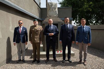 Wizyta delegacji IPN w Uzbekistanie. Fot. Mikołaj Bujak (Muzeum II Wojny Światowej w Gdańsku)