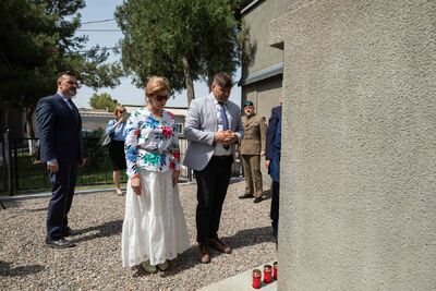 Wizyta delegacji IPN w Uzbekistanie. Fot. Mikołaj Bujak (Muzeum II Wojny Światowej w Gdańsku)