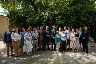 Wizyta delegacji IPN w Uzbekistanie. Fot. Mikołaj Bujak (Muzeum II Wojny Światowej w Gdańsku)