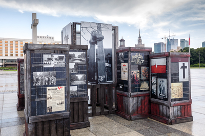 Wystawa IPN „Poznański Czerwiec 1956. Oblicza buntu i jego pamięć” – Warszawa, 13 lipca 2021. Fot. Sławek Kasper (IPN)