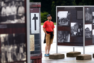 Wystawa IPN „Poznański Czerwiec 1956. Oblicza buntu i jego pamięć” – Warszawa, 13 lipca 2021. Fot. Sławek Kasper (IPN)