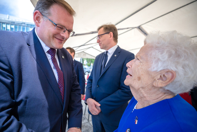 Otwarcie wystawy „Poznański Czerwiec 1956. Oblicza buntu i jego pamięć” – Warszawa, 13 lipca 2021. Fot. Sławek Kasper (IPN)