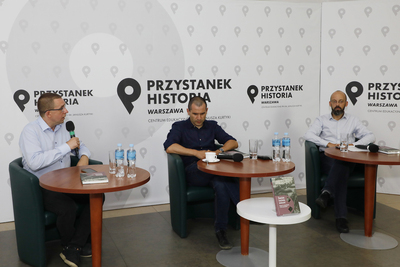 Dyskusja o książce „Zanim nastała wolność. Droga do niepodległej II Rzeczypospolitej” – 14 lipca 2021. Fot. Piotr Życieński (IPN)