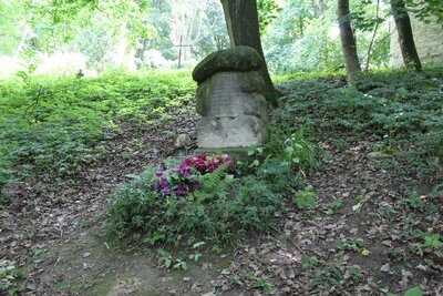 Pomnik przed remontem