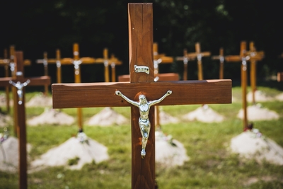 77. rocznica ostatniej egzekucji na III w Pomiechówku – Pomiechówek, 30 lipca 2021 fot. MN/BUWiM