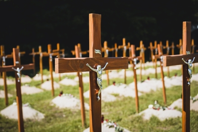 77. rocznica ostatniej egzekucji na III w Pomiechówku – Pomiechówek, 30 lipca 2021 fot. MN/BUWiM