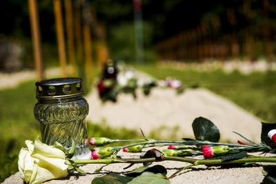 77. rocznica ostatniej egzekucji na III w Pomiechówku – Pomiechówek, 30 lipca 2021 fot. MN/BUWiM