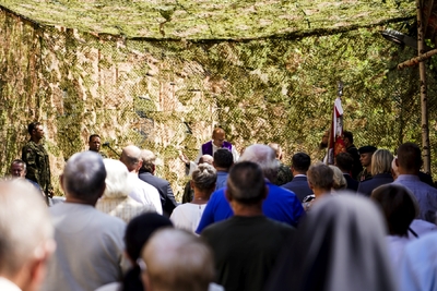 77. rocznica ostatniej egzekucji na III w Pomiechówku – Pomiechówek, 30 lipca 2021 fot. MN/BUWiM