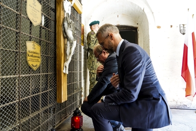 77. rocznica ostatniej egzekucji na III w Pomiechówku – Pomiechówek, 30 lipca 2021 fot. MN/BUWiM