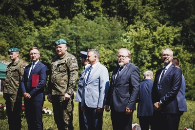 77. rocznica ostatniej egzekucji na III w Pomiechówku – Pomiechówek, 30 lipca 2021 fot. MN/BUWiM