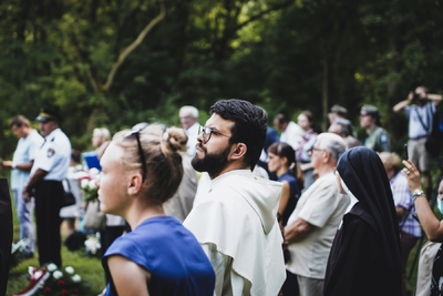 77. rocznica ostatniej egzekucji na III w Pomiechówku – Pomiechówek, 30 lipca 2021 fot. MN/BUWiM