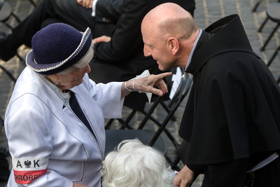 Uroczystości przy pomniku Powstania Warszawskiego na pl. Krasińskich – 31 lipca 2021. Fot. Sławek Kasper (IPN)