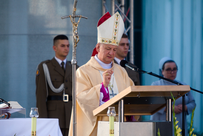 Uroczystości przy pomniku Powstania Warszawskiego na pl. Krasińskich – 31 lipca 2021. Fot. Sławek Kasper (IPN)