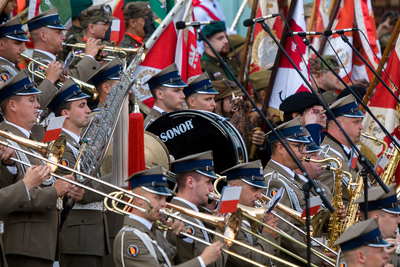 Uroczystości przy pomniku Powstania Warszawskiego na pl. Krasińskich – 31 lipca 2021. Fot. Sławek Kasper (IPN)