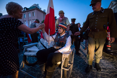Uroczystości przy pomniku Powstania Warszawskiego na pl. Krasińskich – 31 lipca 2021. Fot. Sławek Kasper (IPN)