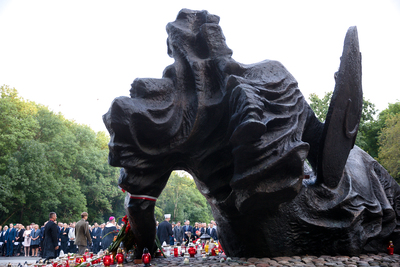 Uroczystości oficjalne na Cmentarzu Powstańców Warszawy na Woli – 1 sierpnia 2021. Fot. Sławek Kasper (IPN)