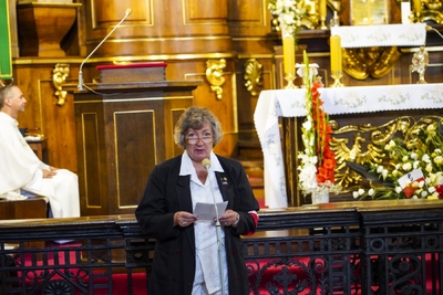 Odsłonięcie tablicy poświęconej Najmłodszym Bohaterom Powstania Warszawskiego – fot. MN/BUWiM