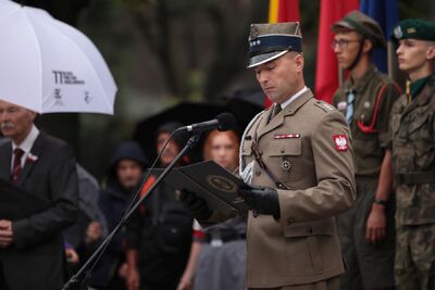 Uroczystości upamiętniające ofiary niemieckich zbrodni na Woli w Warszawie – 5 sierpnia 2021. Fot. Mikołaj Bujak