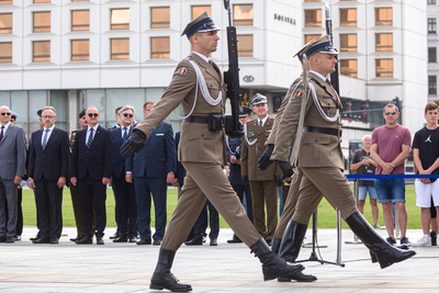 77. rocznica powstania Brygady Świętokrzyskiej Narodowych Sił Zbrojnych – Warszawa, 11 sierpnia 2021. Fot. Sławek Kasper (IPN)