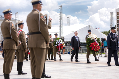 77. rocznica powstania Brygady Świętokrzyskiej Narodowych Sił Zbrojnych – Warszawa, 11 sierpnia 2021. Fot. Sławek Kasper (IPN)