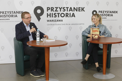„Kulisy historii”, odcinek 28: „Dlaczego SB interesowała się sprzedażą koni?” – 21 sierpnia 2021. Fot. Piotr Życieński (IPN)