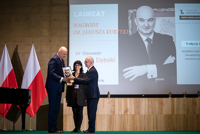 Laureatem V edycji konkursu o Nagrodę im. Janusza Kurtyki został dr Sławomir Dębski – Sulejówek, 28 sierpnia 2021. Fot. Sławek Kasper (IPN)