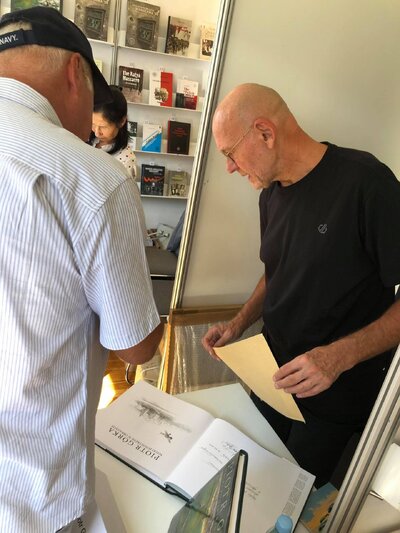 Piotr Górka. Warszawskie Targi Książki – 9–12 września 2021. Fot. IPN