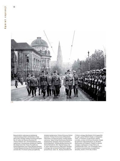 Strona z albumu „Wartheland. Dzieje zbrodni”