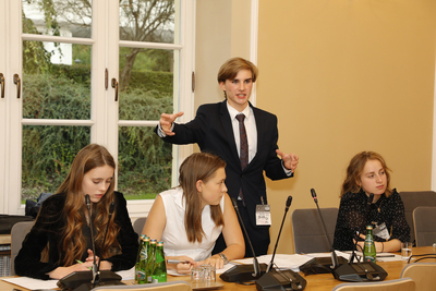 Finał VI edycji Turnieju Debat Historycznych – 20 września 2021. Fot. Piotr Życieński (IPN)