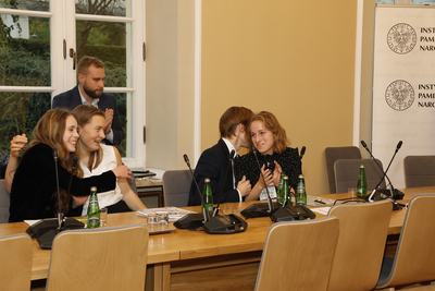 Finał VI edycji Turnieju Debat Historycznych – 20 września 2021. Fot. Piotr Życieński (IPN)