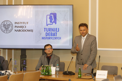 Finał VI edycji Turnieju Debat Historycznych – 20 września 2021. Fot. Piotr Życieński (IPN)