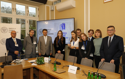 Finał VI edycji Turnieju Debat Historycznych – 20 września 2021. Fot. Piotr Życieński (IPN)