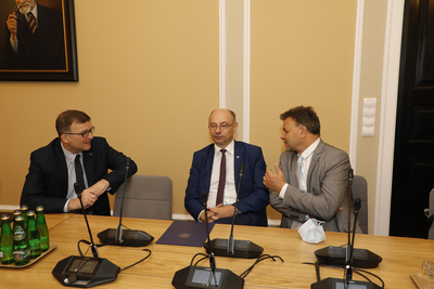 Finał VI edycji Turnieju Debat Historycznych – 20 września 2021. Fot. Piotr Życieński (IPN)