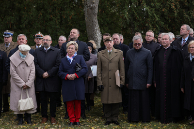 Uroczystości upamiętniające żołnierzy Narodowego Zjednoczenia Wojskowego z ostatniego patrolu „Roja” – Pawłowo Kościelne, 16 października 2021. Fot. Mikołaj Bujak (IPN) Uroczystości upamiętniające żołnierzy Narodowego Zjednoczenia Wojskowego z ostatniego patrolu „Roja” – Pawłowo Kościelne, 16 października 2021. Fot. Mikołaj Bujak (IPN)