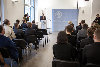 Młodzi historycy podejmują trudne tematy i odnoszą sukcesy – powiedział prezes IPN dr Łukasz Kamiński