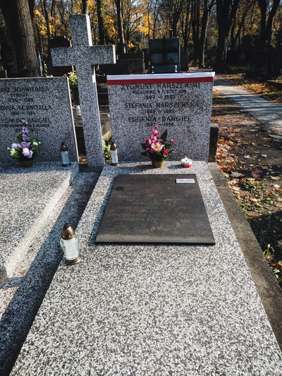 Oznaczone mogiły na Cmentarzu Powązkowskim - fot. AW/BUWiM